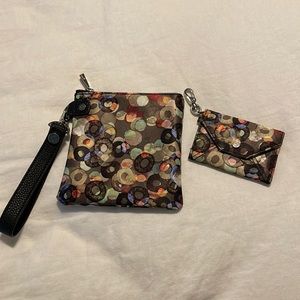 Thirty One Jewell wristlet and card holder